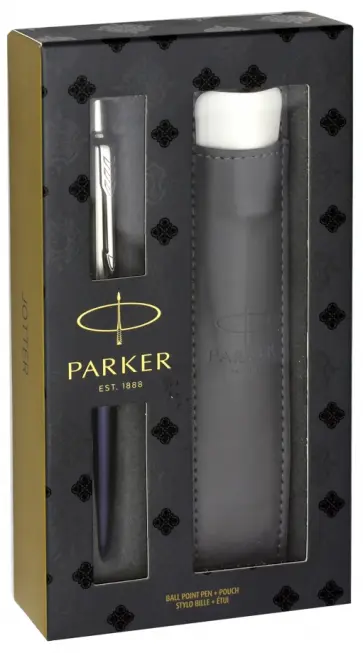 Набор "Jotter Core Royal Blue CT" (шариковая ручка + чехол) (2020374) обложка книги