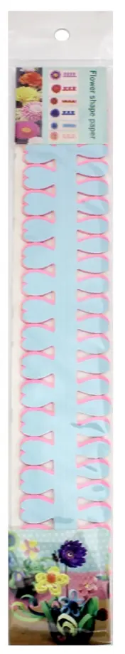 Бумага для квиллинга (фигурная, 4 мм) (M-4313) обложка книги