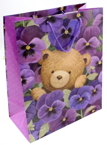 Пакет подарочный ламинированный (264х327х136 мм) (L 3227) обложка книги