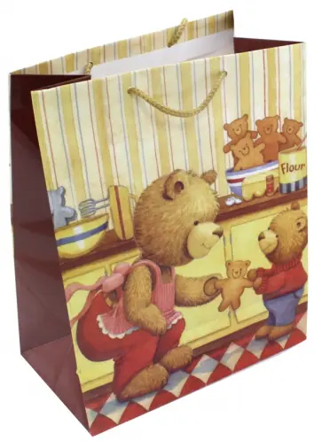 Пакет подарочный ламинированный (264х327х136 мм) (L 3224) обложка книги