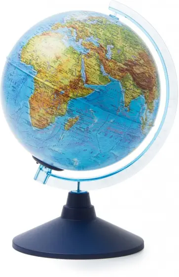 Глобус физический с подсветкой (d=210мм) (Ве012100247) обложка книги