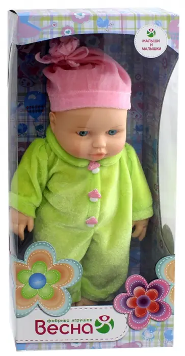 Кукла  "Малышка 11" девочка, 30см (В2193) обложка книги