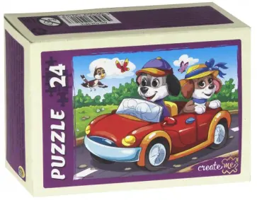 Puzzle-24 "Истории щенков" (в ассортименте) (П24-9916) обложка книги