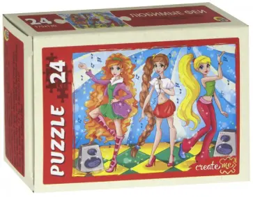 Puzzle-24 "Любимые феи" (в ассортименте) (П24-9917) обложка книги