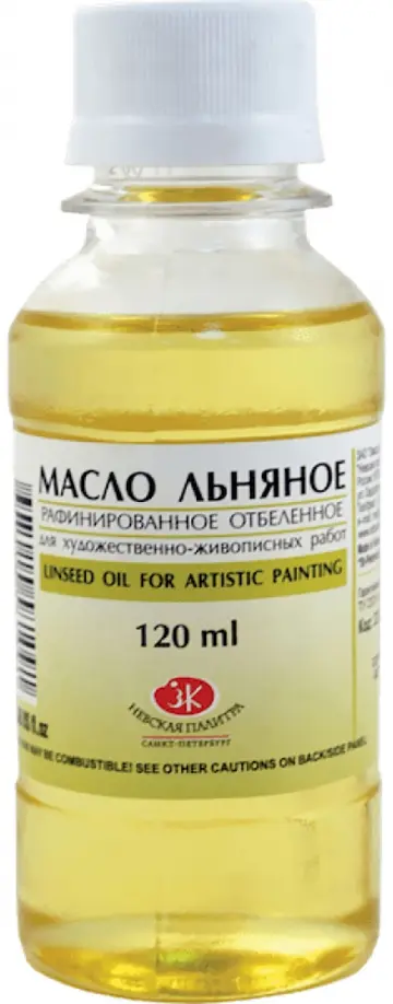 Масло льняное рафинированное отбеленное, 120 мл обложка книги