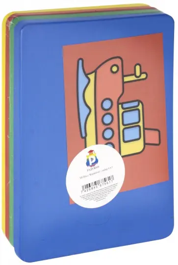 3D Пазл "Кораблик", набор 4 в 1 обложка книги