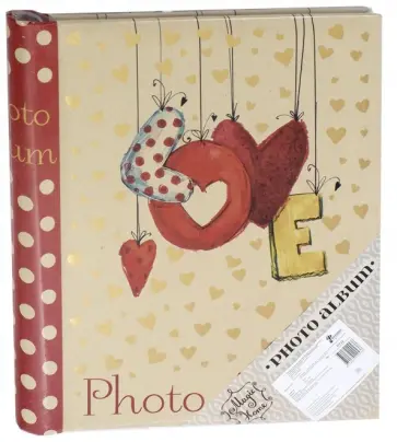 Фотоальбом "Love" с магными листами (77722) обложка книги