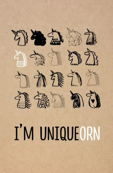 Блокнот "Единороги" (32 листа, А5, линейка) обложка книги