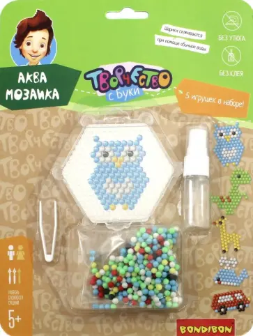 Набор для творчества "Аквамозаика" (малый) (ВВ2678) Набор для творчества "Аквамозаика" (малый) (ВВ2678) обложка книги