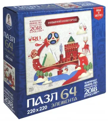 Пазл-64 "Нижний Новгород" (03878) обложка книги