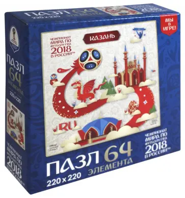 Пазл-64 "Казань" (03881) обложка книги