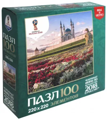 Пазл-100 "Города. Казань" (03794) обложка книги