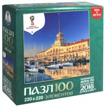 Пазл-100 "Города. Сочи" (03799) обложка книги