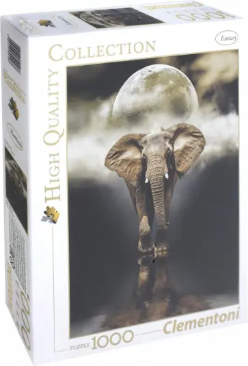 Пазл-1000 "Слон" (39416) обложка книги