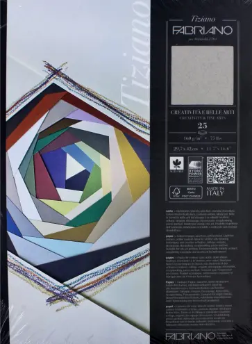 Бумага для пастели "Tiziano" (25 листов, А3, № 27) (72942127) Бумага для пастели "Tiziano" (25 листов, А3, № 27) (72942127) обложка книги