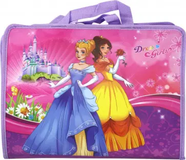 Папка для тетрадей ПРИНЦЕССЫ (S-8250) обложка книги