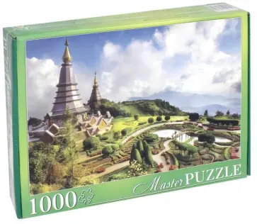Puzzle-1000 "Таиланд. Пагоды" (ГИМП1000-6894) обложка книги