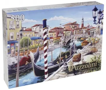 Puzzle-500 "Венецианский канал" (MGPZ500-7690) обложка книги
