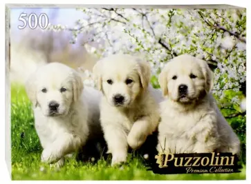 Puzzle-500 "Щенки ретривера" (GIPZ500-7664) обложка книги