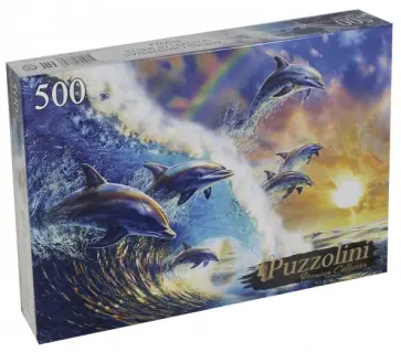 Puzzle-500 "Повелители волн" (MGPZ500-7689) обложка книги