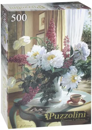 Puzzle-500 Нежный натюрморт(в) (ALPZ500-7697) обложка книги