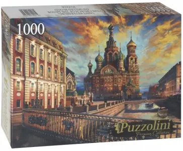 Puzzle-1000 Храм Спаса-на-Крови (FPZ1000-9939) обложка книги