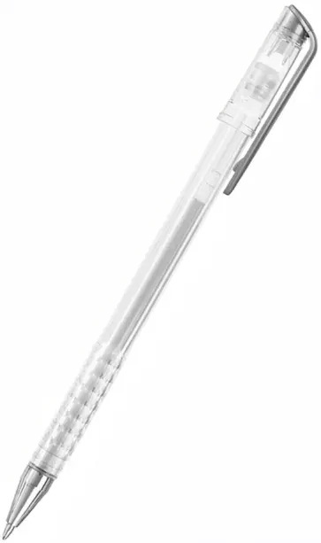 Ручка гелевая RAIN 0.8 мм серебро (M-5551-95) обложка книги