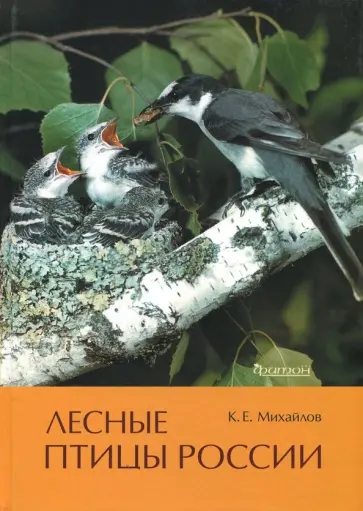 Константин Михайлов - Лесные птицы России обложка книги