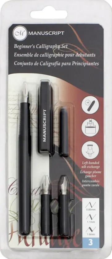 Набор для каллиграфии "Manuscript Beginner's" (MC1235) обложка книги