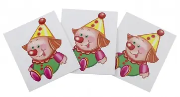 Счетный материал. Набор из 20 карточек. Игрушки (клоун, мишутка) обложка книги