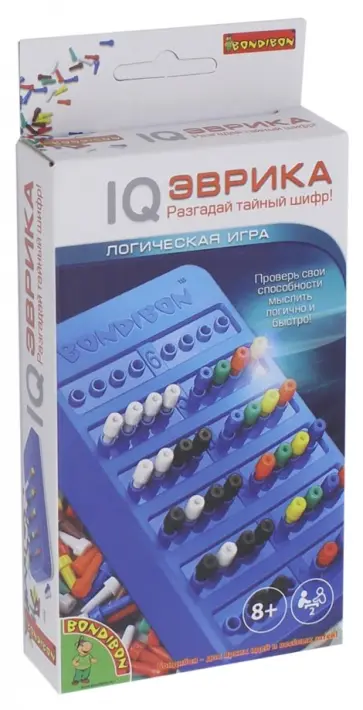 Игра логическая IQ "Эврика" обложка книги
