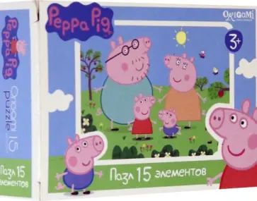 PeppaPig. Пазл-15 mini (01593) обложка книги
