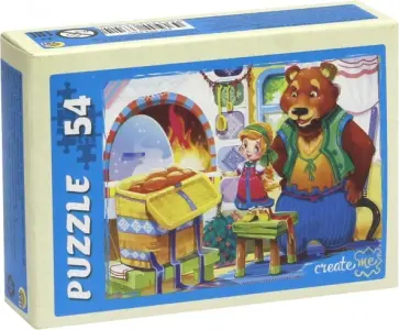 Puzzle-54 "Маша и медведь" (П54-6341) обложка книги