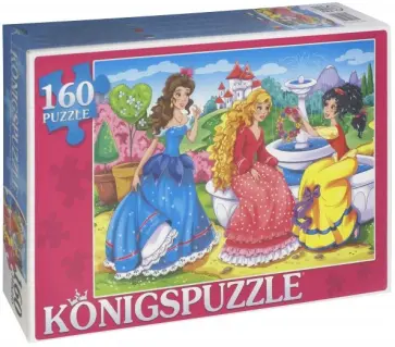 Puzzle-160 "Три принцессы" (ПК160-5524) обложка книги