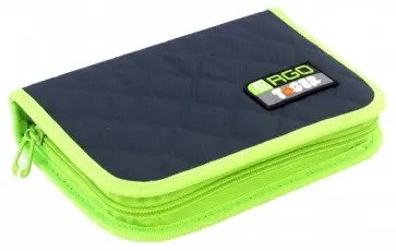 Пенал 1 секция, 31 предмет "LIME&GREY" (1842/U/TG) обложка книги