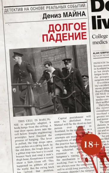 Дениз Майна - Долгое падение обложка книги