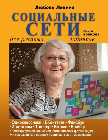 Левина, Бойкова - Социальные сети для ржавых чайников обложка книги