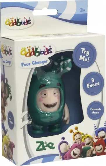 Фигурка "Oddbods.Zee" 8,5 см (AF8501Z) обложка книги