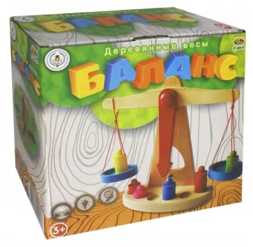 Деревянные весы "Баланс" (РТ-00924) обложка книги