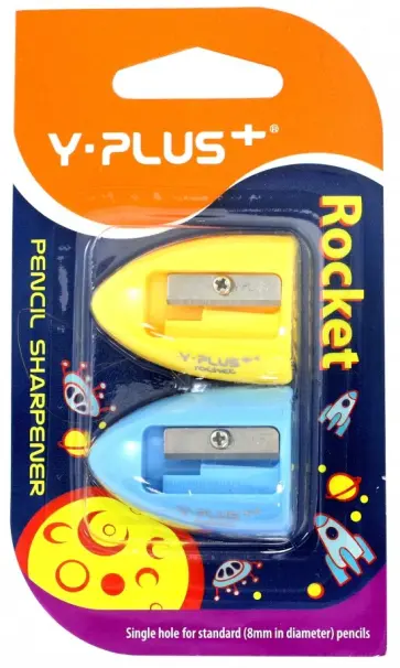 Точилка "Rocket" 2 штуки (в ассортименте) (DSX1209 B) обложка книги