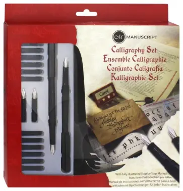 Набор для каллиграфии обучающий "Manuscript Calligraphy" (MC146) обложка книги