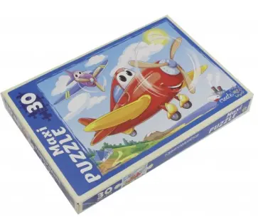 Пазл-30 maxi "Гонки самолетов" (ПМ-7448) обложка книги