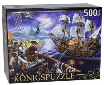 Puzzle-500 ПИРАТСКАЯ БИТВА (МГК500-8339) обложка книги