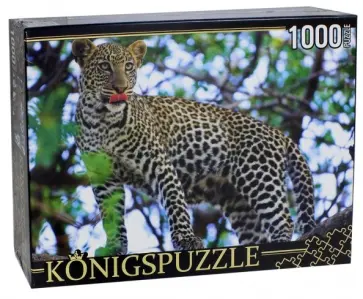 Puzzle-1000 "Хозяин джунглей" (ГИК1000-8237) обложка книги