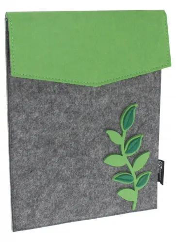 Папка из синтетического фетра "Листья" (28x22 см) (46125) обложка книги