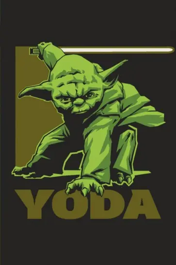 Блокнот "Йода", А5, линейка обложка книги