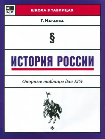 Гильда Нагаева - История России. Опорные таблицы для ЕГЭ обложка книги
