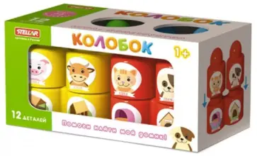 Конструктор "Колобок. Помоги найти мой домик" (03023) обложка книги