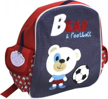 Рюкзак детский "Мишка-футболист" (45942) обложка книги