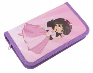 Пенал 1 отделение "Принцесса" (850908) обложка книги